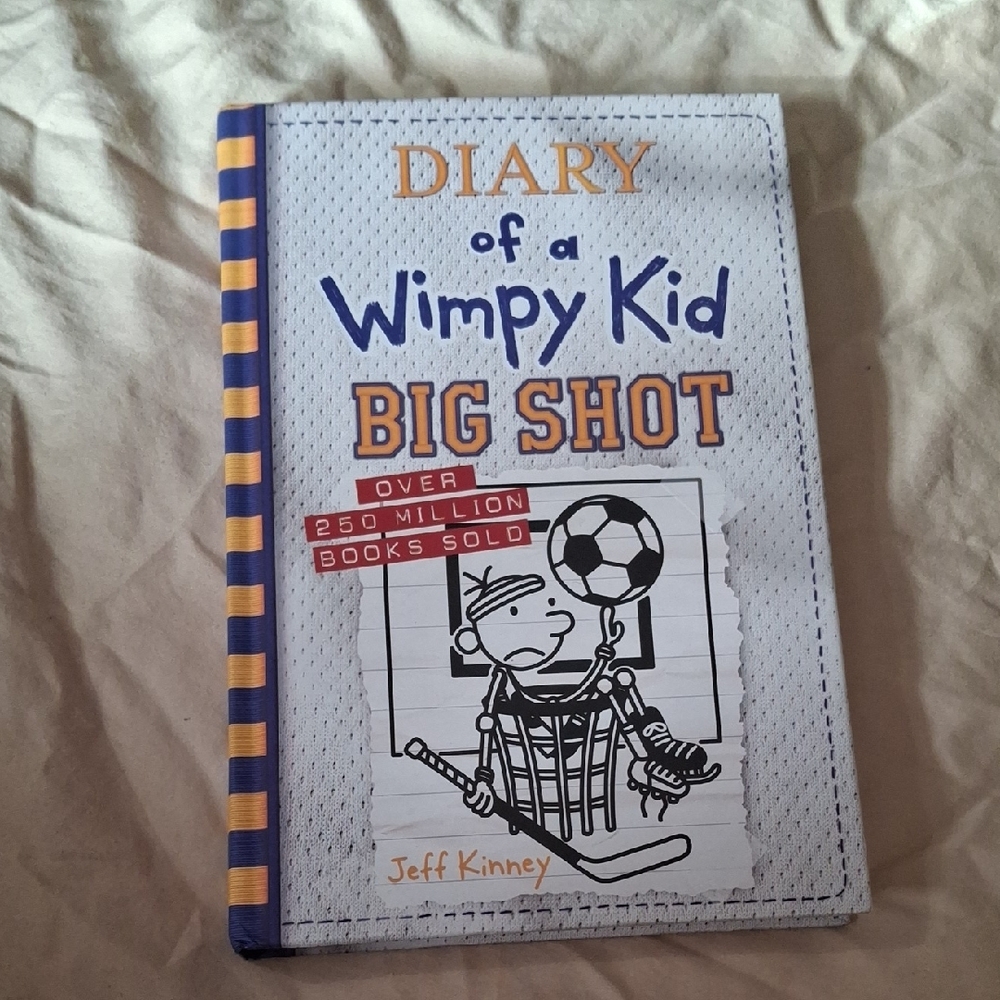 Diary of a Wimpy Kid: Big Shot — White Cover by